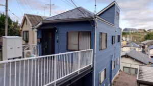 リフォーム・塗装工事専門店株式会社のブルーの施工事例