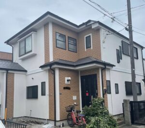 株式会社シンケンハウス一級建築事務所のブラウンの施工事例