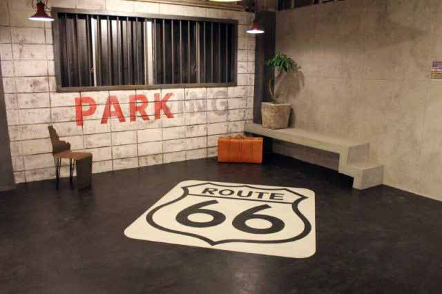 MPCで仕上げたコンクリート床