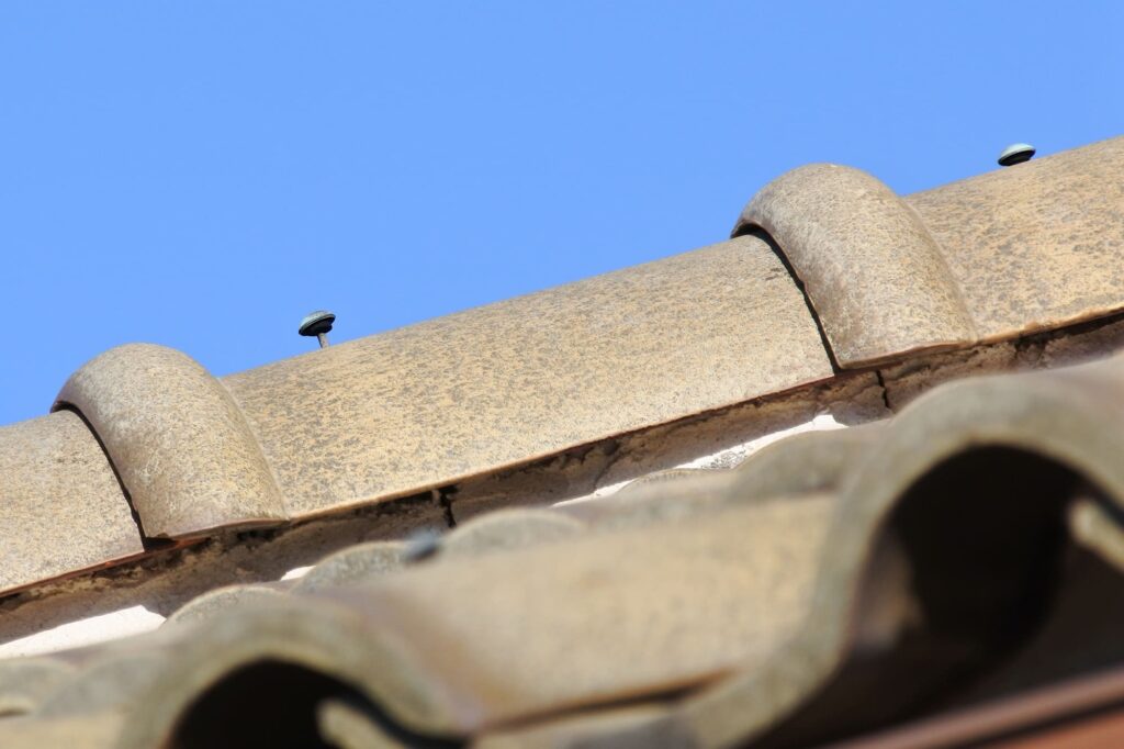瓦の釘浮き