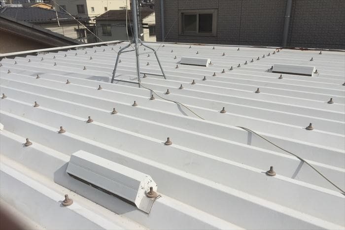 折板トタン屋根