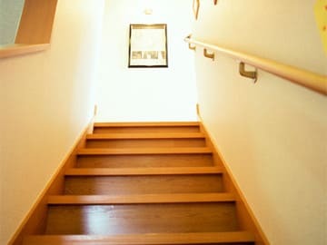 手すりの設置の画像