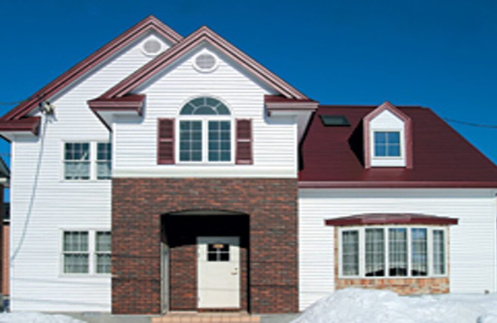 樹脂系サイディング施工例