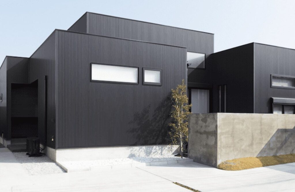 金属系サイディング施工例1