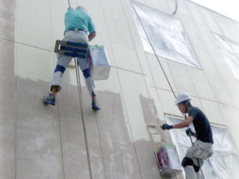 例外：足場を設置しない”無足場工法”