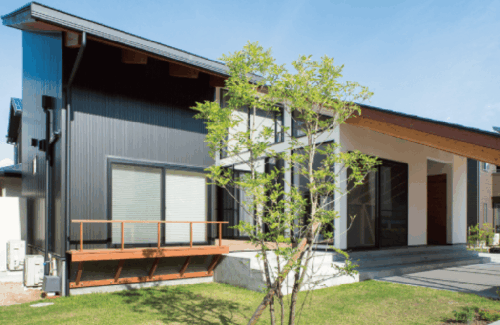 金属系サイディング施工例2