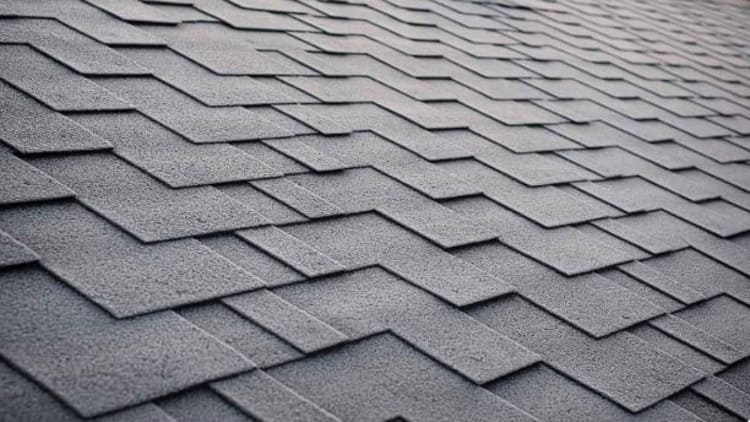 アスファルトシングルの表面