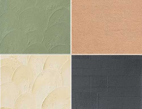 ジョリパットの意匠パターンの例