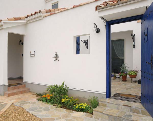 旭トステム「塗り壁14」施工例