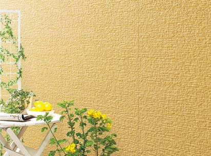 塗り壁調の窯業系サイディング