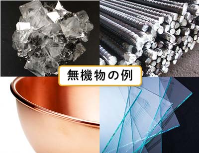 無機物の色・質感のイメージ