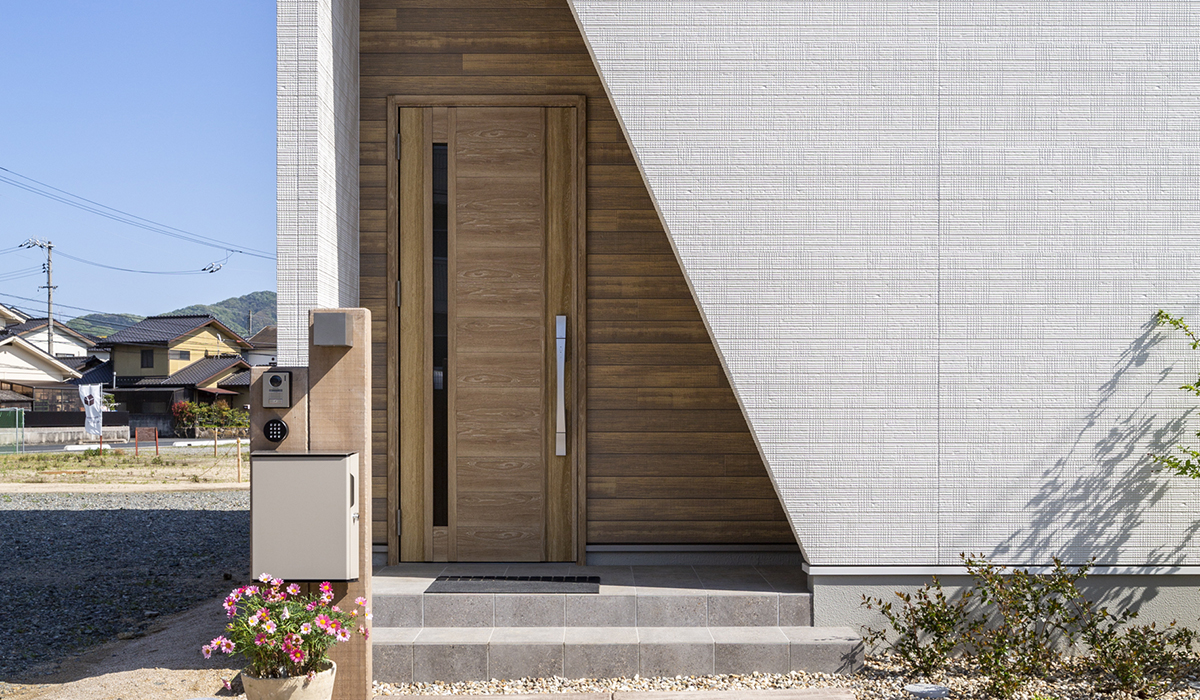 木目調アクセント