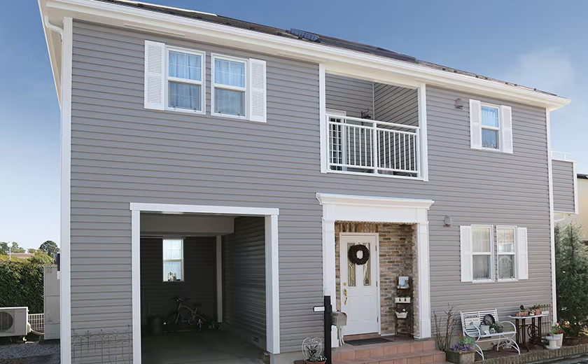 樹脂系サイディングの施工例②