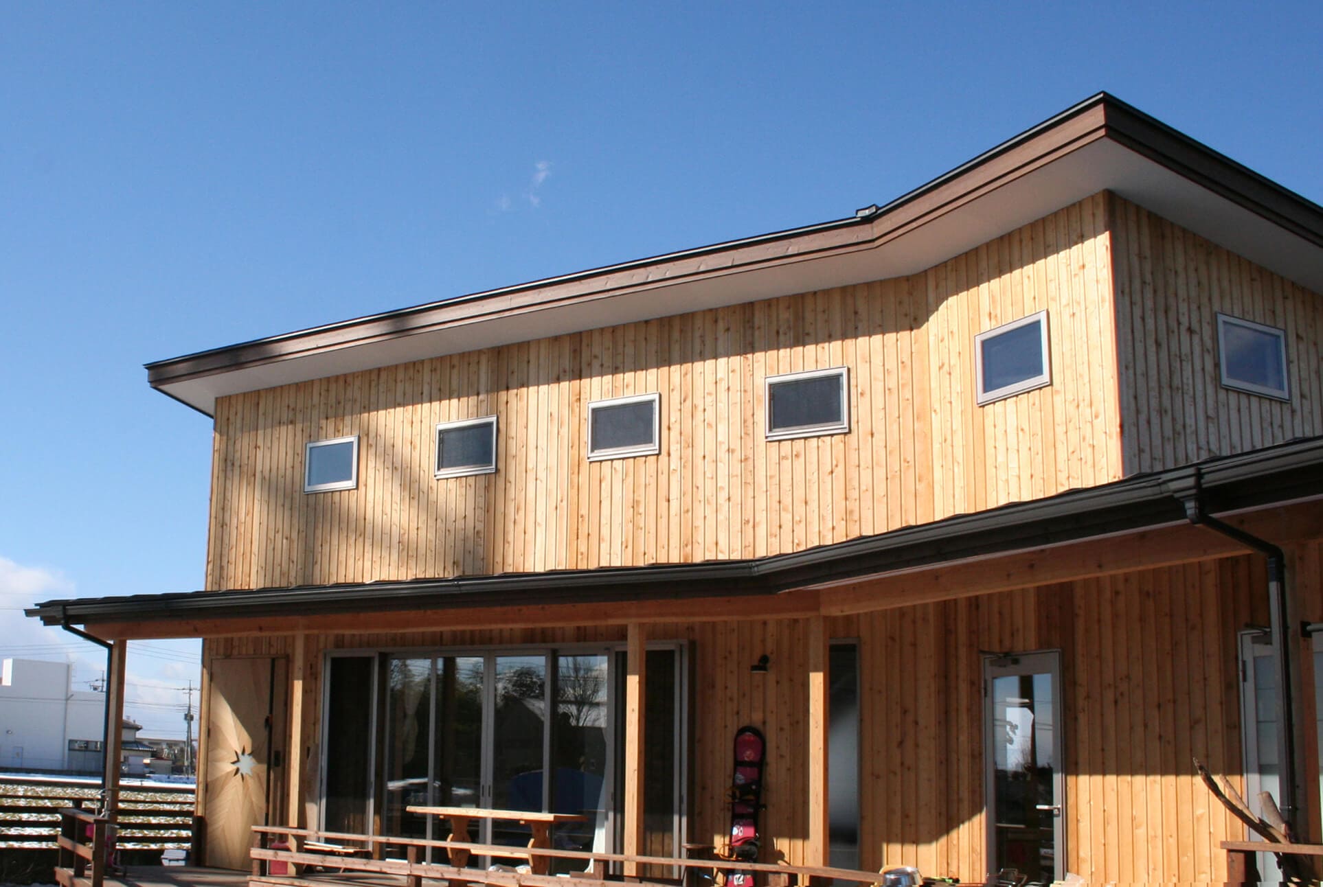 木質系サイディングの施工例③