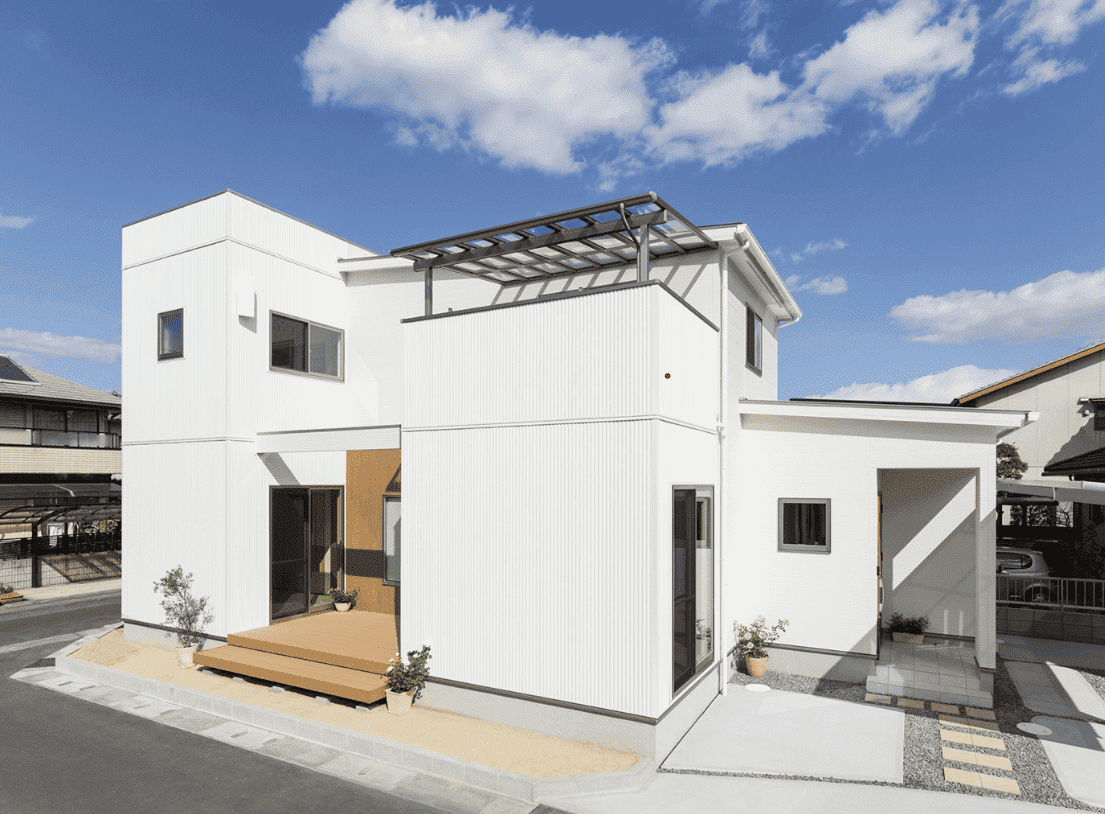 金属サイディングの施工例②