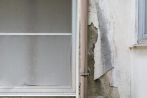 施工不良の剥がれ