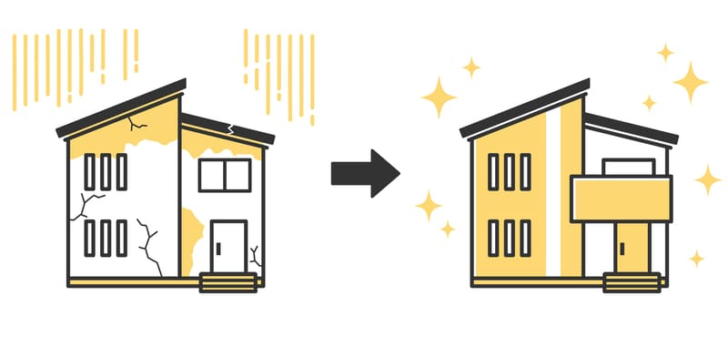 補修を必要とする外壁劣化の症状と判断基準について