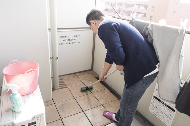 ベランダの防水塗装DIY