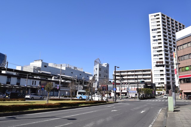 取手市駅前