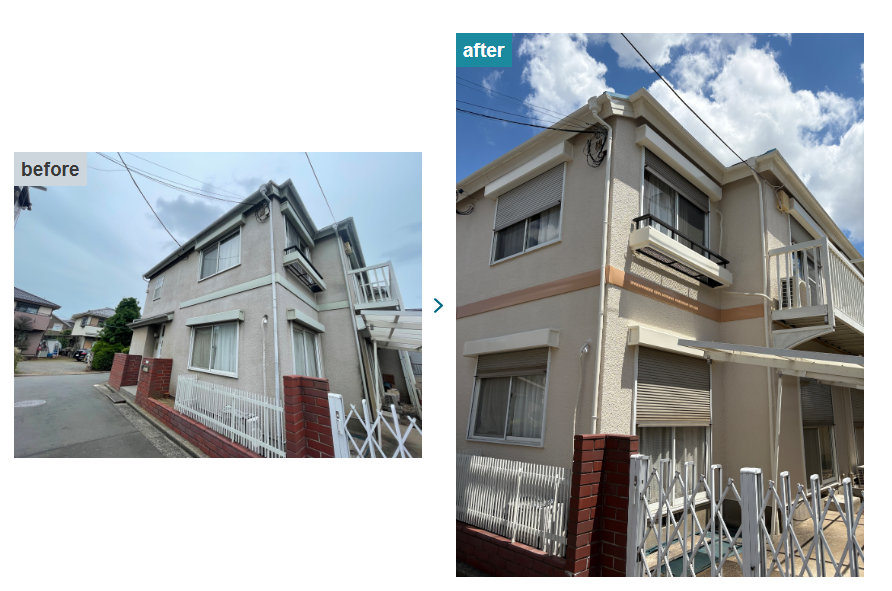 外装塗装事例